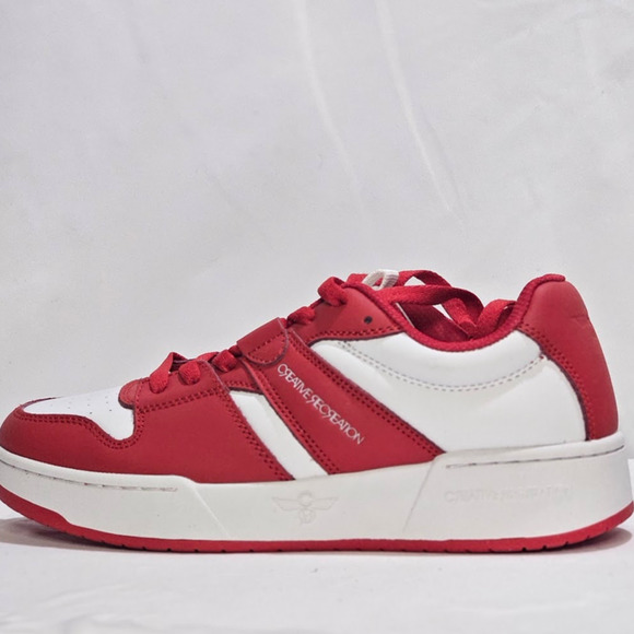 Creative Recreation Women's Low Top Athletic Sneakers Size 8.5   Red  NWT - Picture 2 of 9